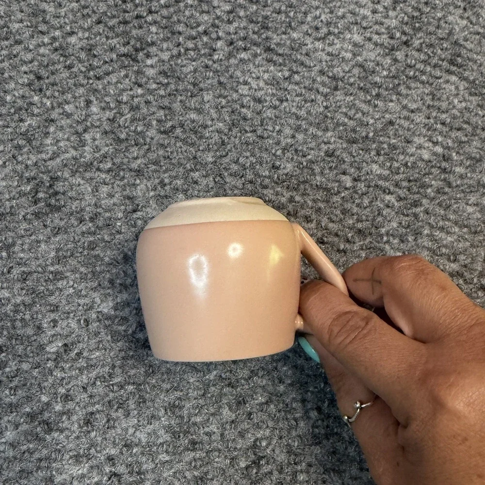 DEMDACO DMITASSE ESPRESSO CUP MINI COFFEE MUG ORNAMENT WHOLE LATTE LOVE